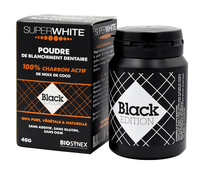 Black Edition Πούδρα Λεύκανσης 40g Superwhite