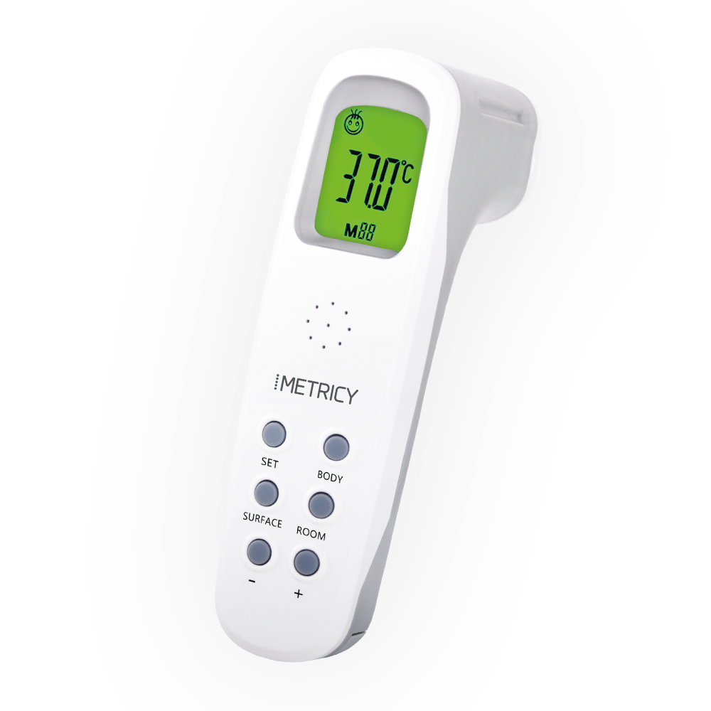 Θερμόμετρο Mετώπου με Ανέπαφη Μέτρηση Υπερύθρων - Metricy Smart